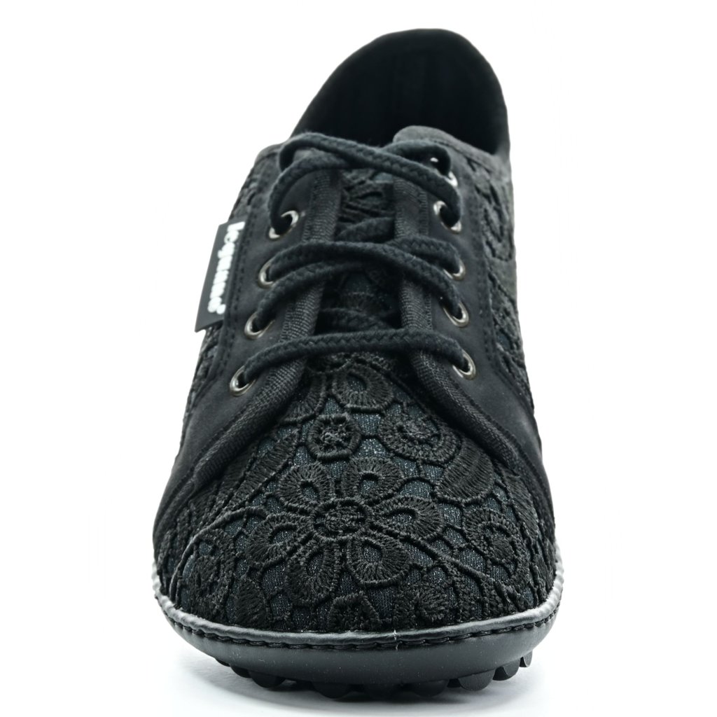 Leguano Amalfi Nero Barfußsneakers