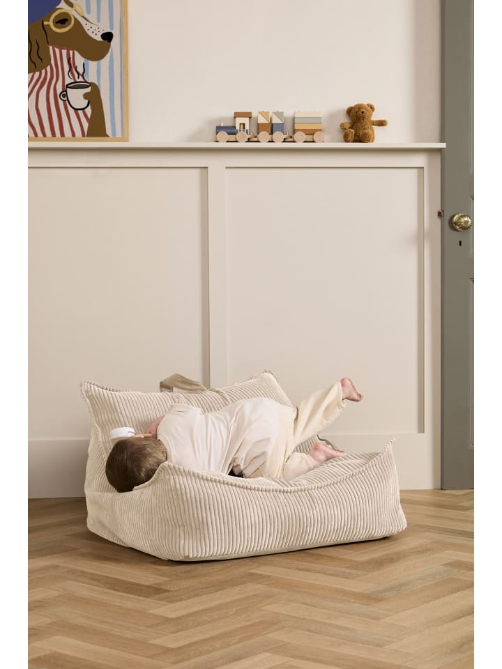 Kids Concept Sitzsack weiss günstig kaufen onesize