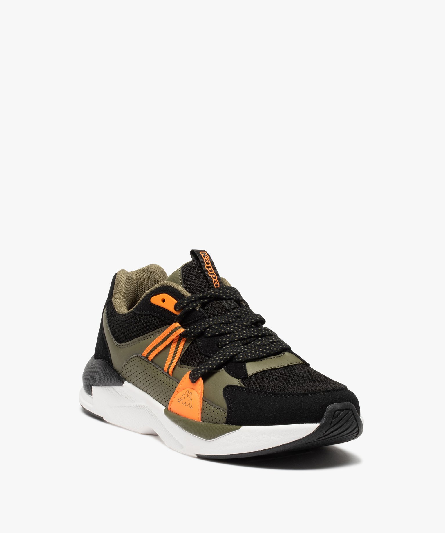 Baskets homme running légères à lacets – Kappa Holborn kaki | GEMO