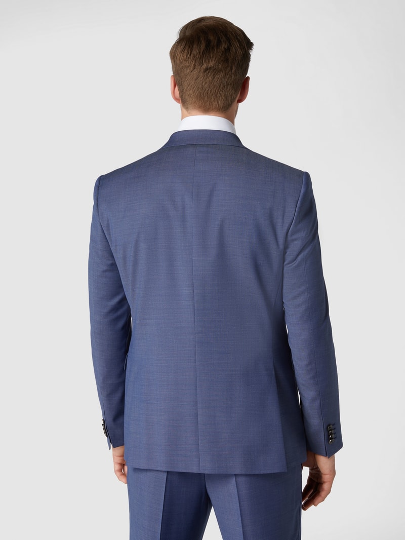Modern Fit 2-Knopf-Sakko mit Schurwoll- und Stretch-Anteil Modell 'Finch' in royalblau