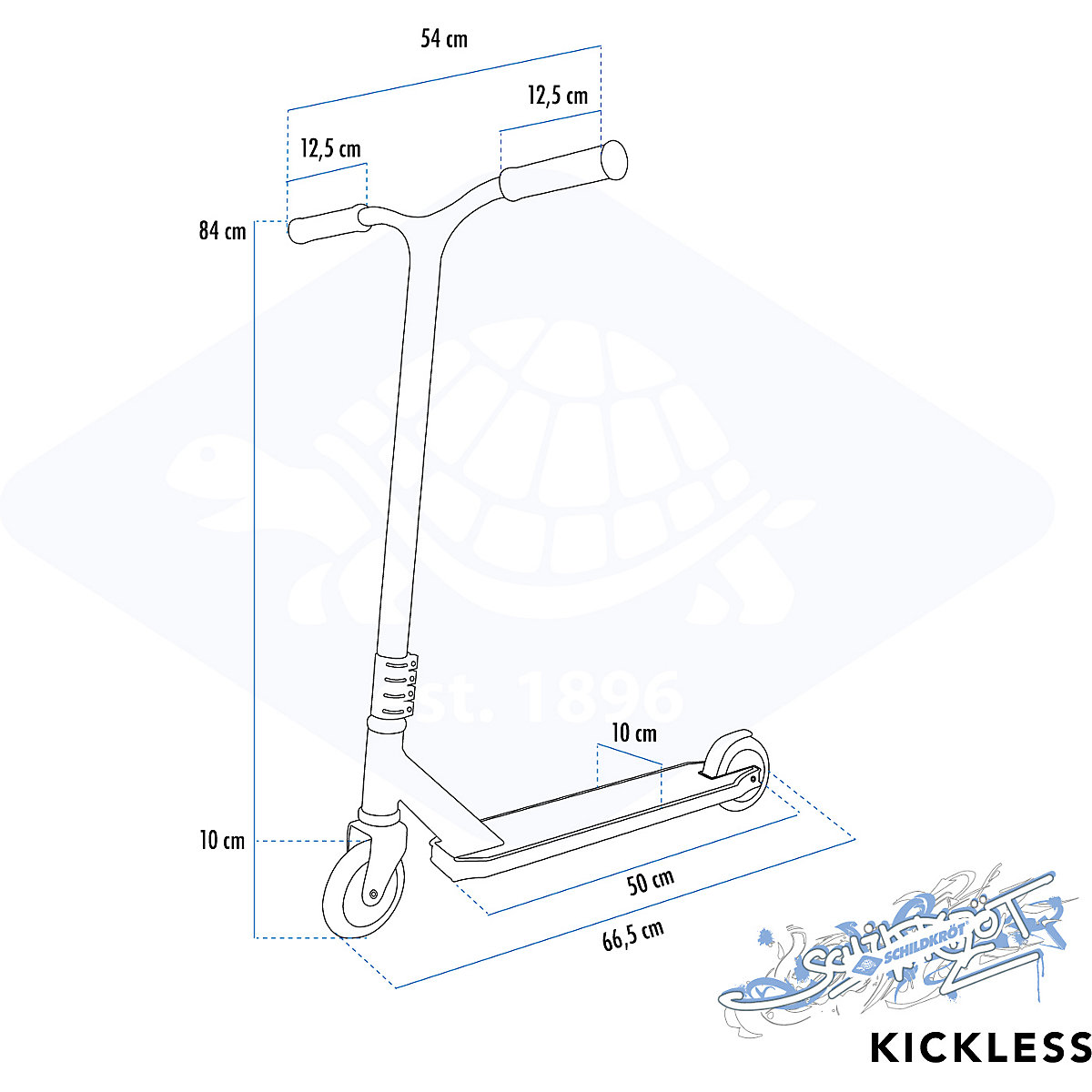 Stuntscooter Kickless Piano