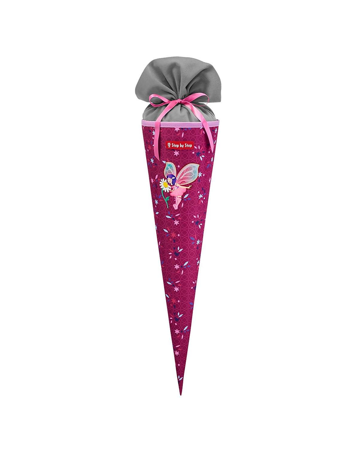 Schultüte ,mit eingenähtem Bändchen