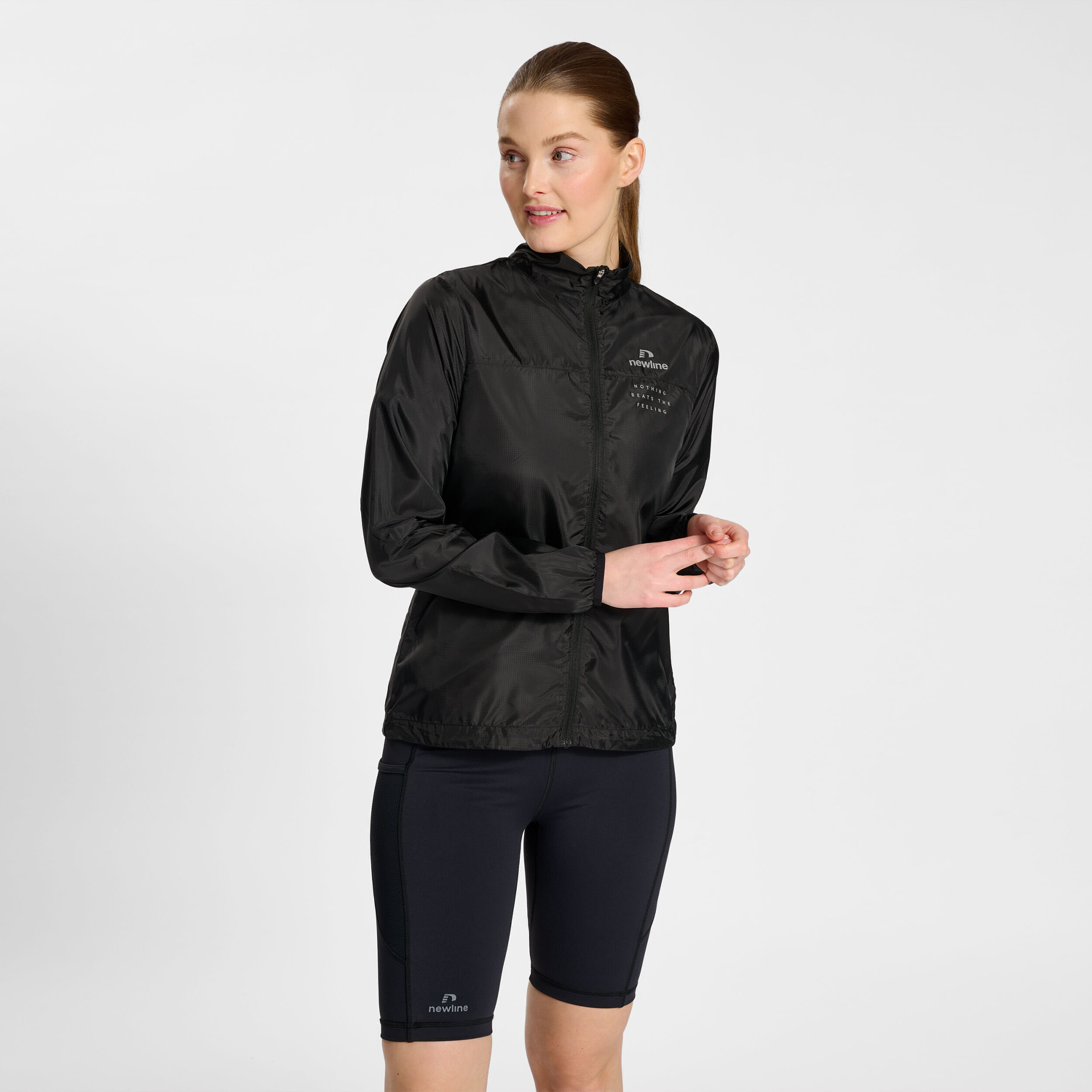 Denton Jacket Laufjacke Damen - Schwarz