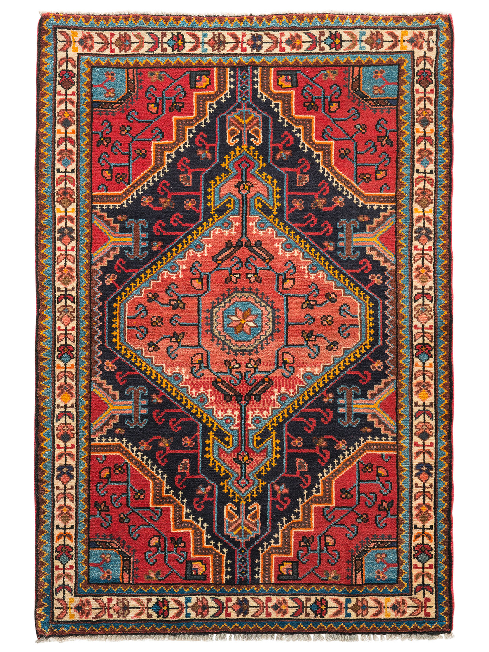 Tuiserkan Hamadan ca. 86 x 128 cm, Unikat / Einzelstück