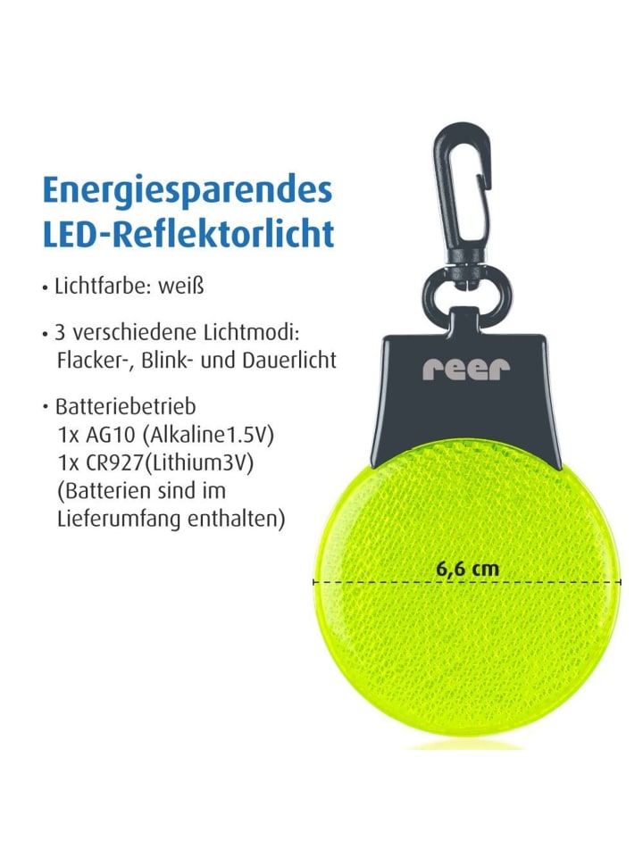 Reer Light&Go Sicherheitslicht in Gelb ab 0 Monate günstig kaufen onesize