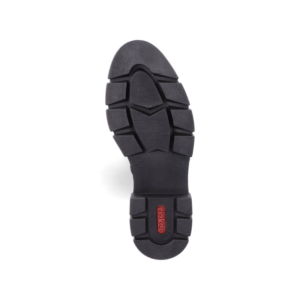 Rieker Damen Hochschaftstiefel tiefschwarz