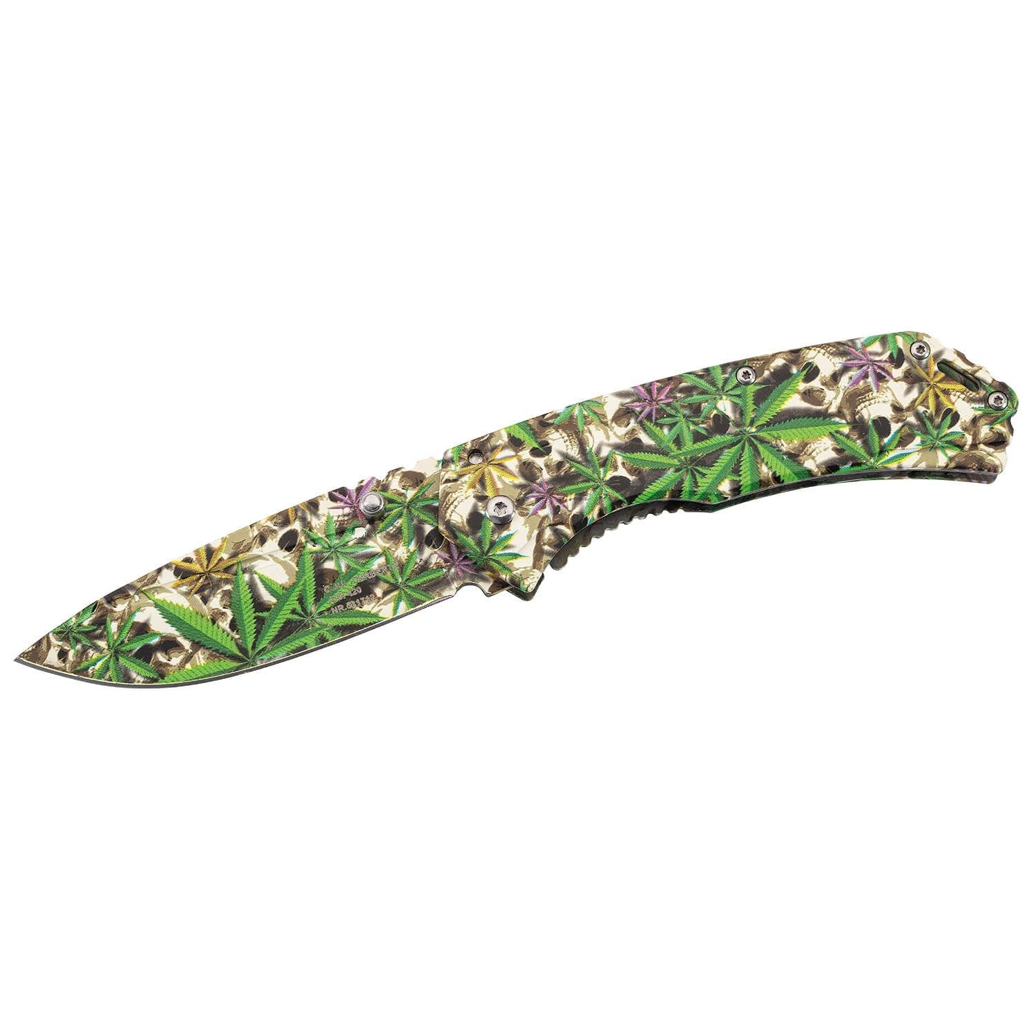 Einhandmesser Leaf
