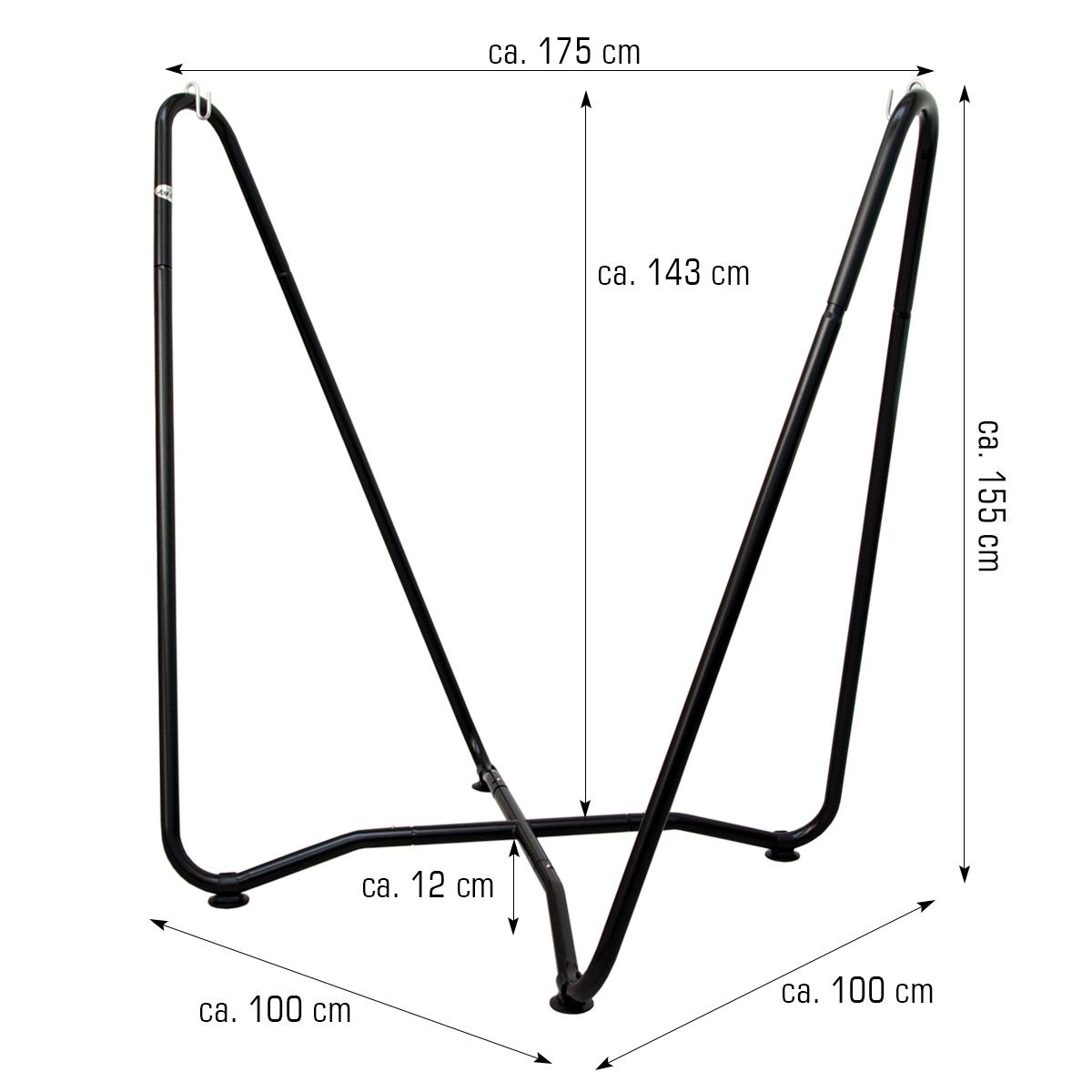 AMANKA 155 cm Kinder Hängestuhlgestell