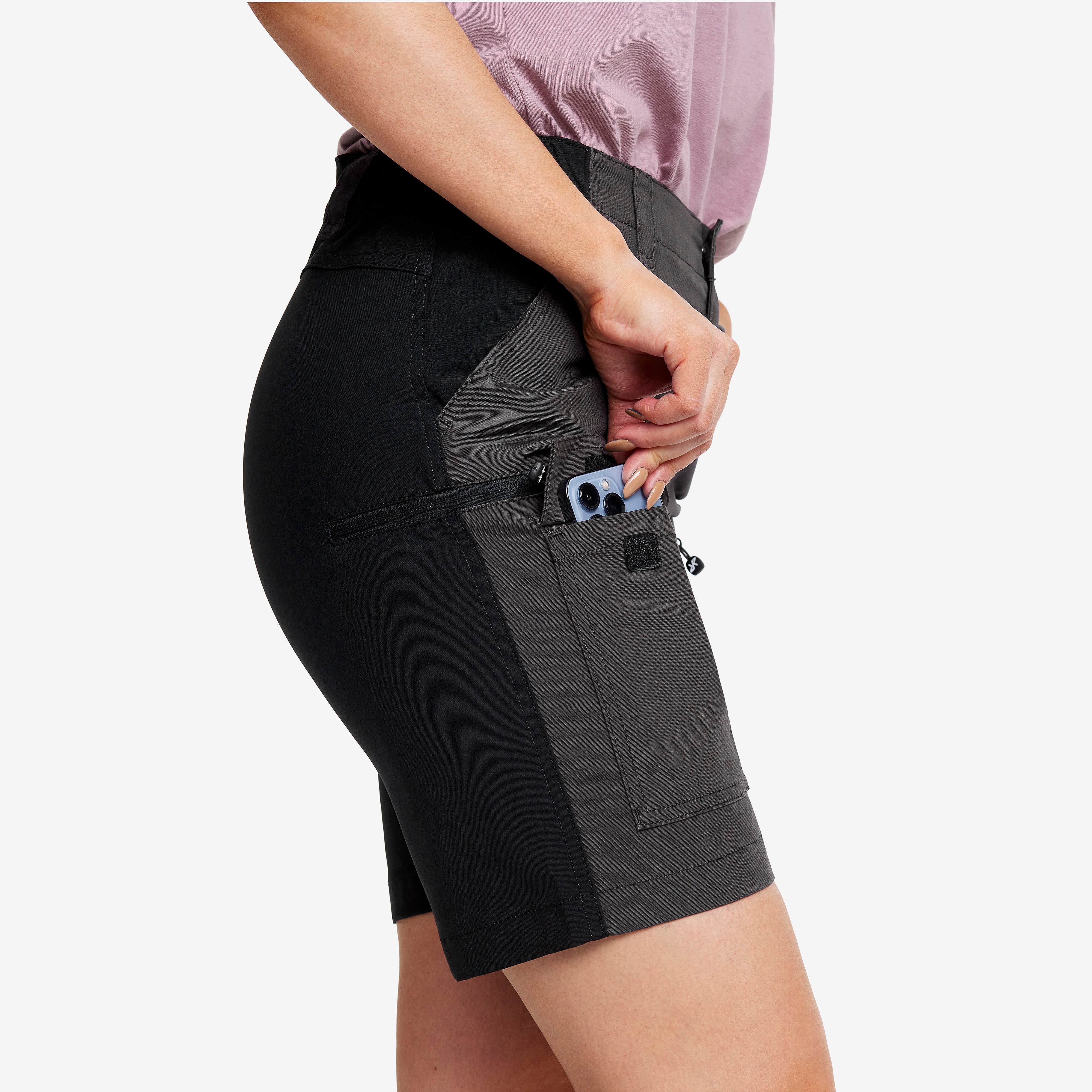 Nordwand Shorts Femme Anthracite
