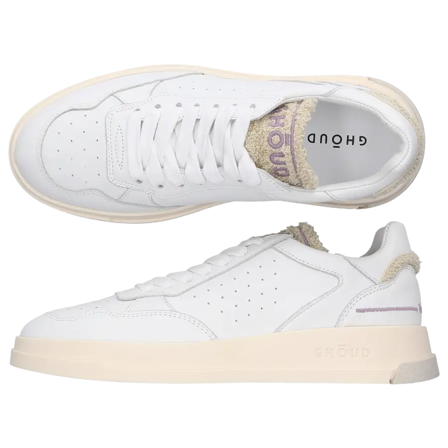 GHOUD - Sneaker low TWEENER Kalbsleder - weiß
