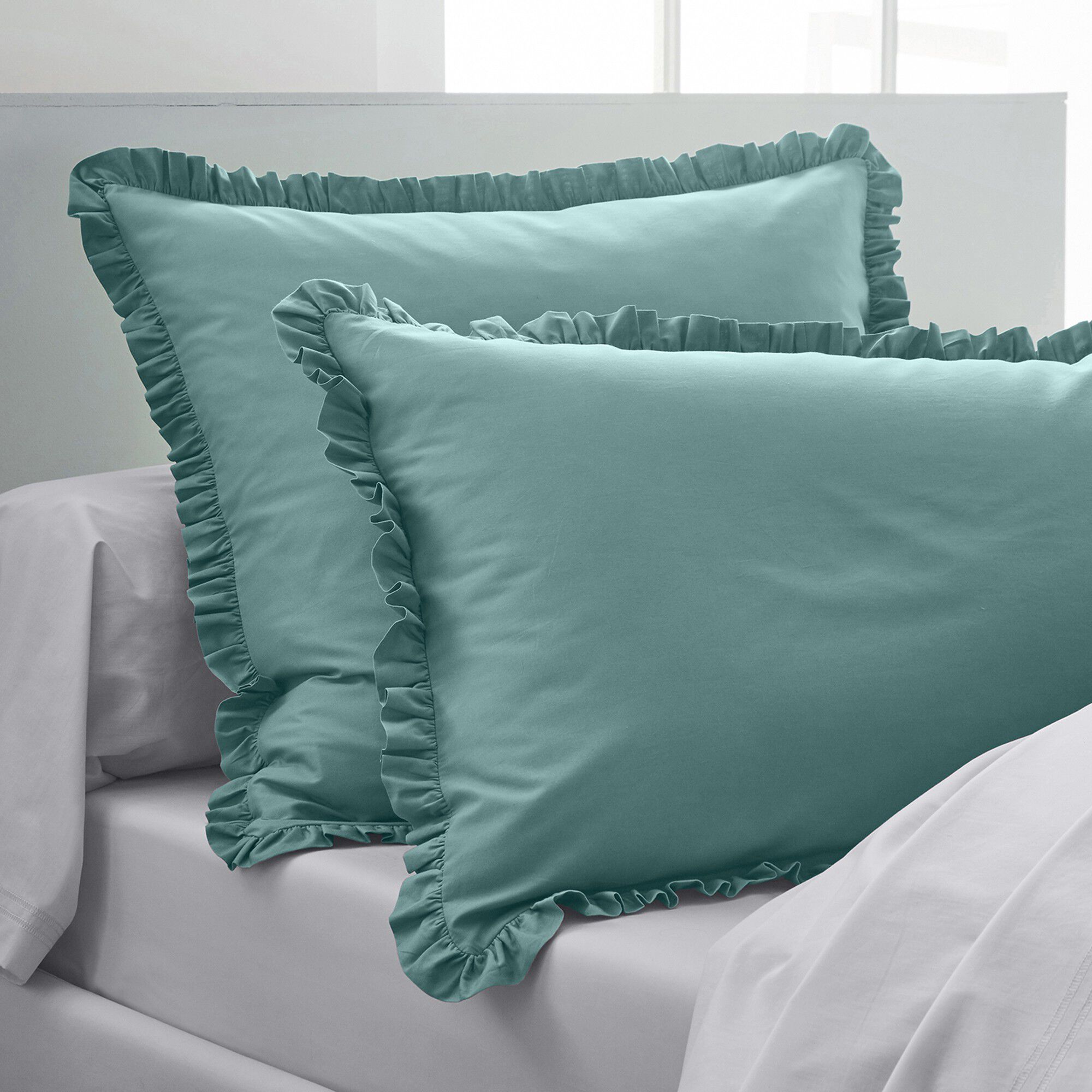 Linge de lit uni percale