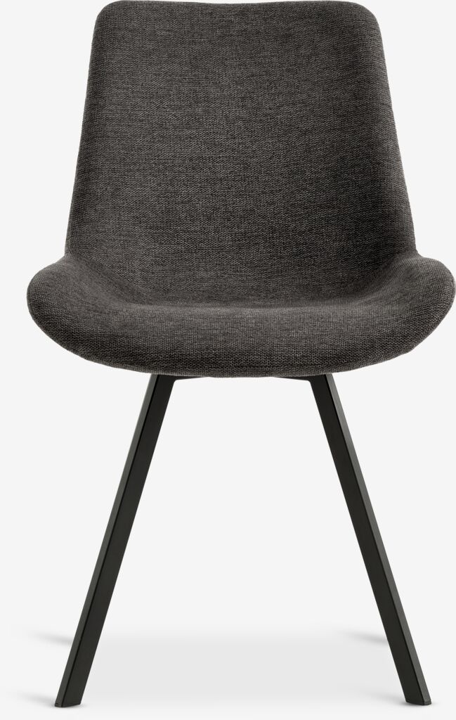 HYGUM Drehstuhl für Esszimmer, HYGUM grau und schwarz