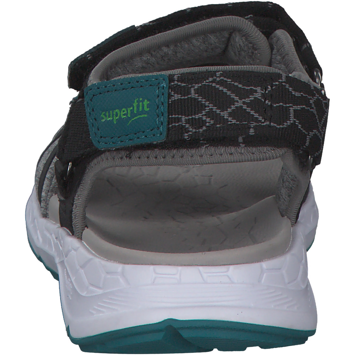 Superfit 00580, Sandalen (Kinder), Kinder, Schwarz