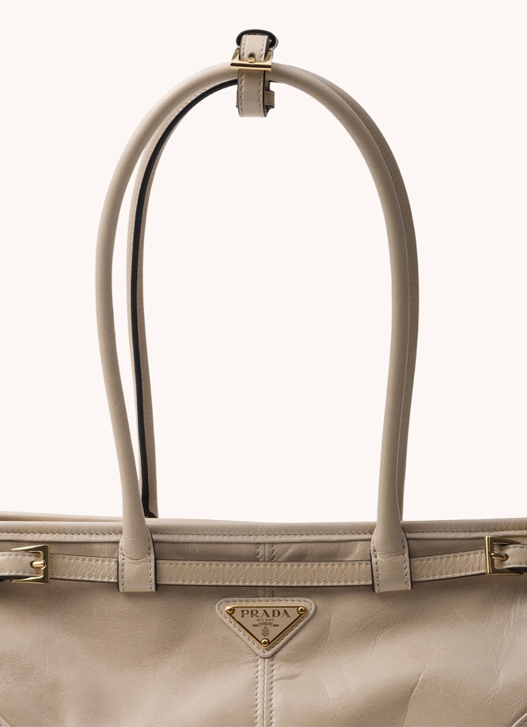 Prada  Medium schoudertas van leer