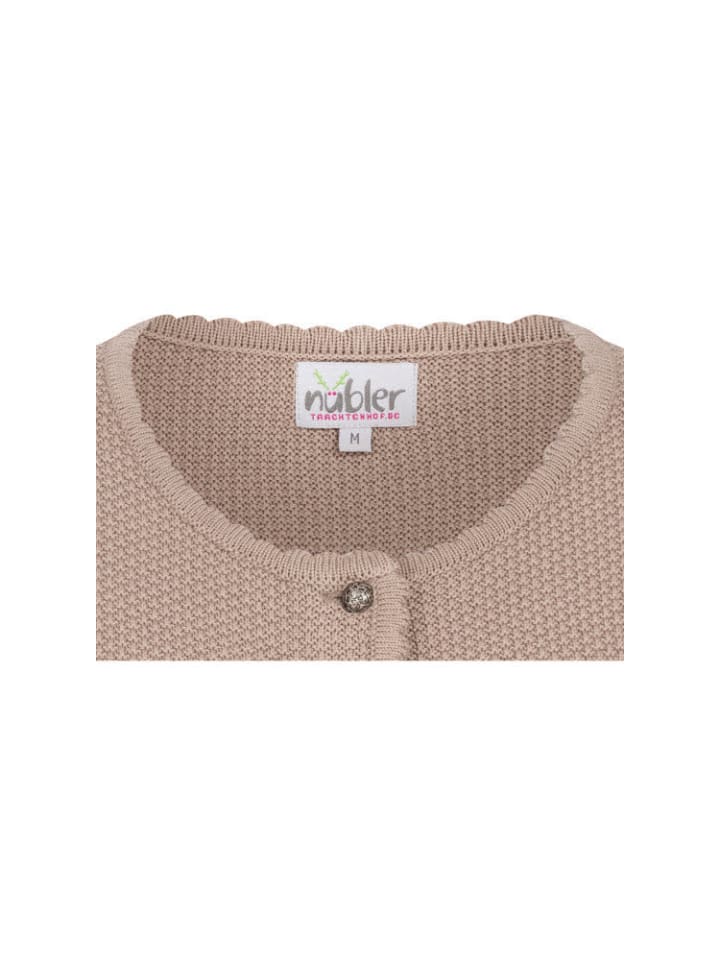 Nübler Strickjacke Langarm Yvonne in Natur günstig kaufen