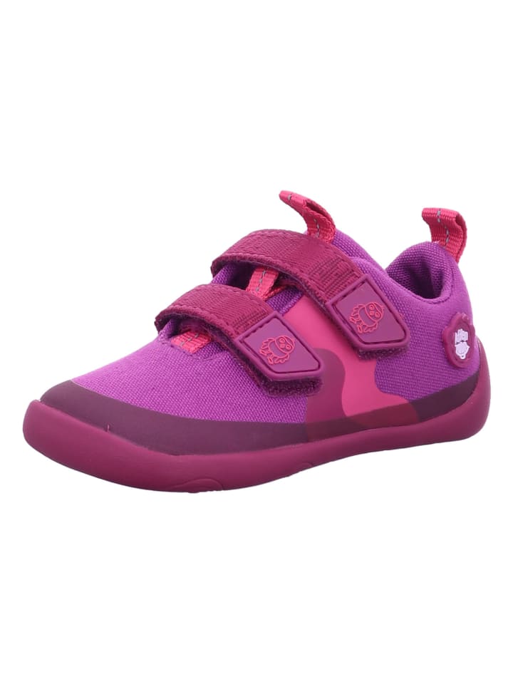 Affenzahn Mädchen Halbschuhe Halbschuh Baumwolle Lucky  Vogel in Rot günstig kaufen