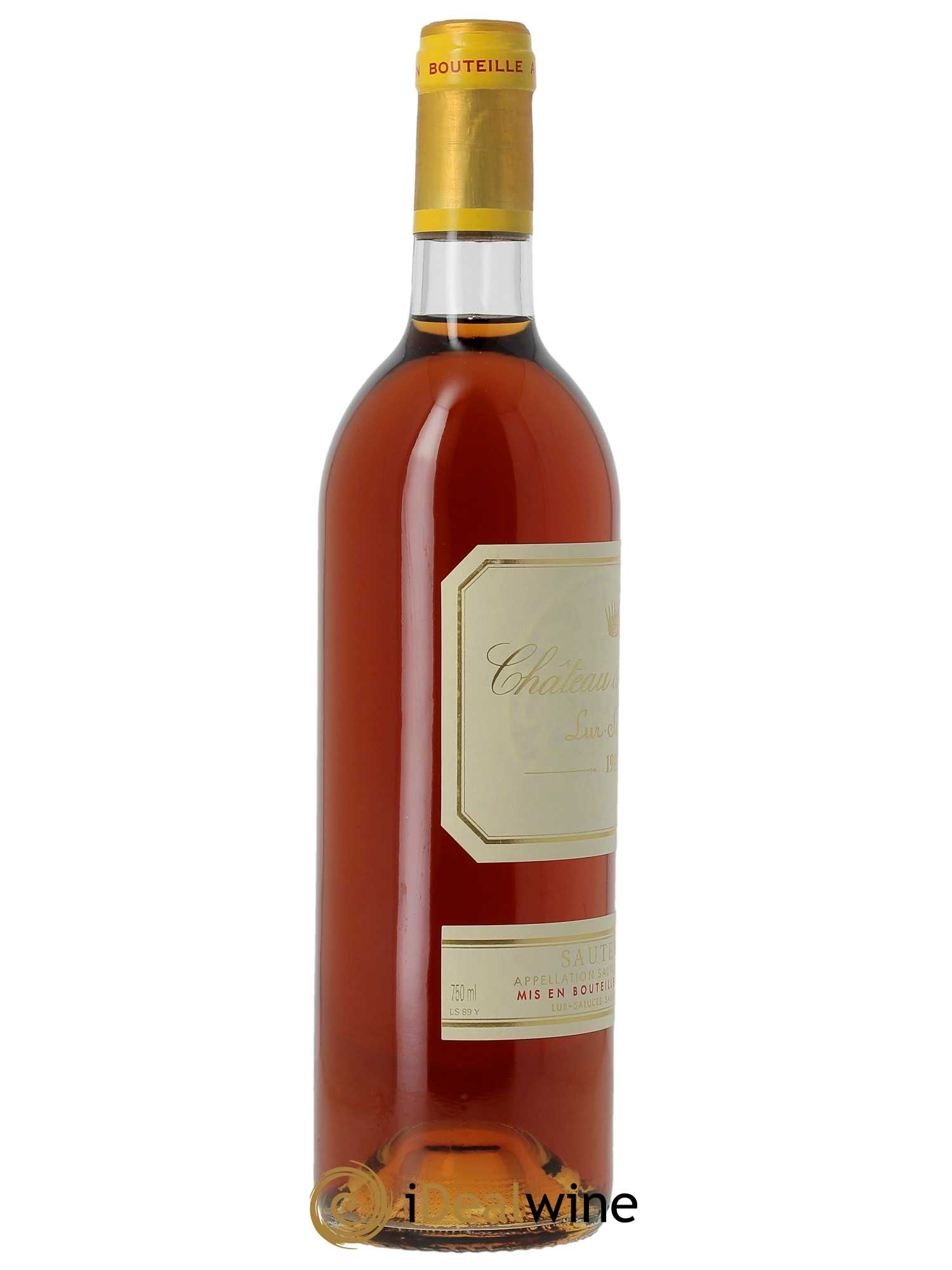 Château d'Yquem 1er Cru Classé Supérieur  1989 - Lot de 1 Bouteille