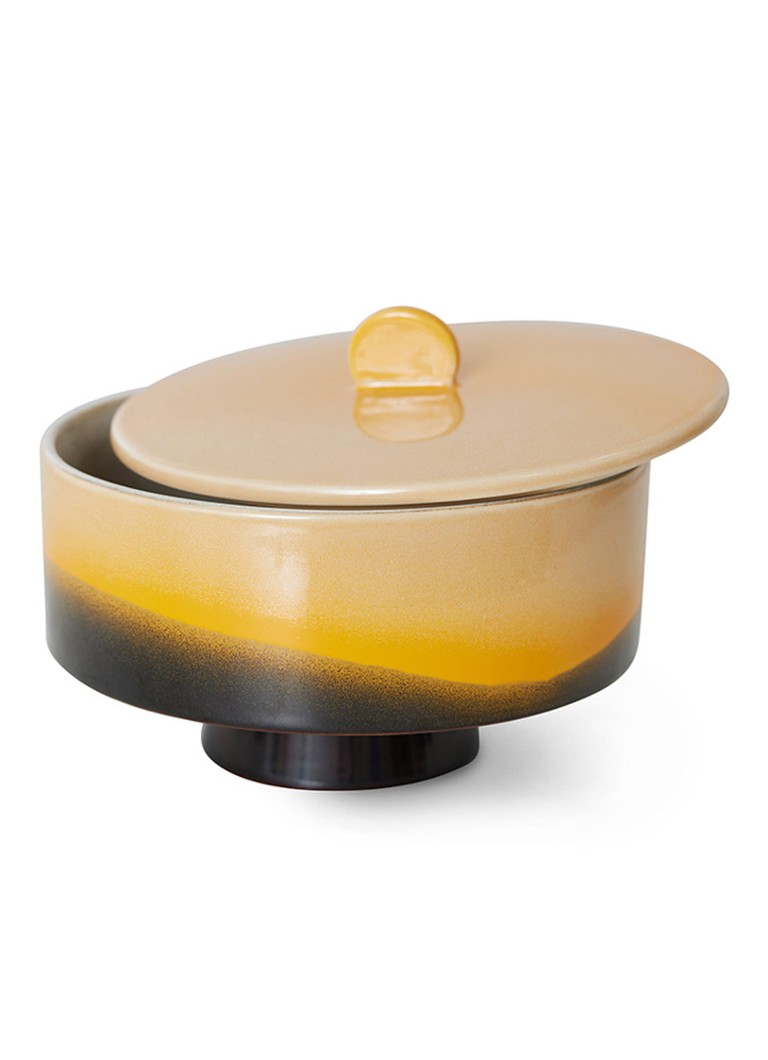 HKliving Vază de depozitare Sunshine 13cm