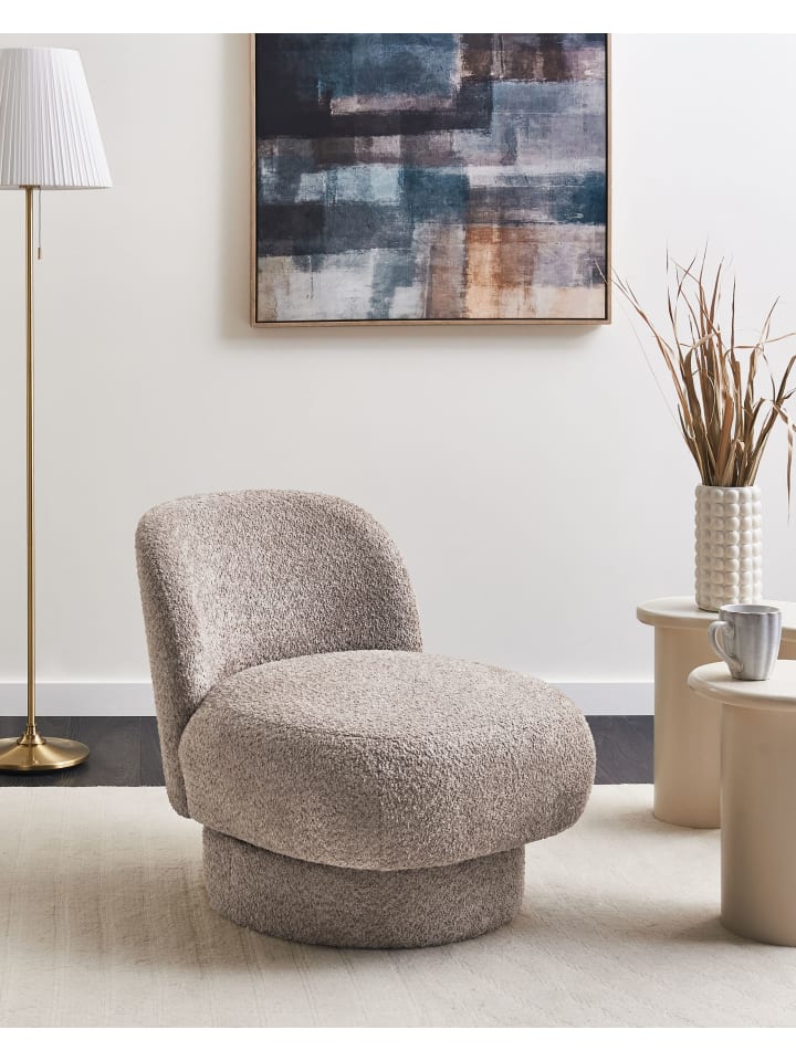Beliani Sessel AYLO in Beige - (W) 60 x (H) 65 x (L) 70 cm günstig kaufen onesize
