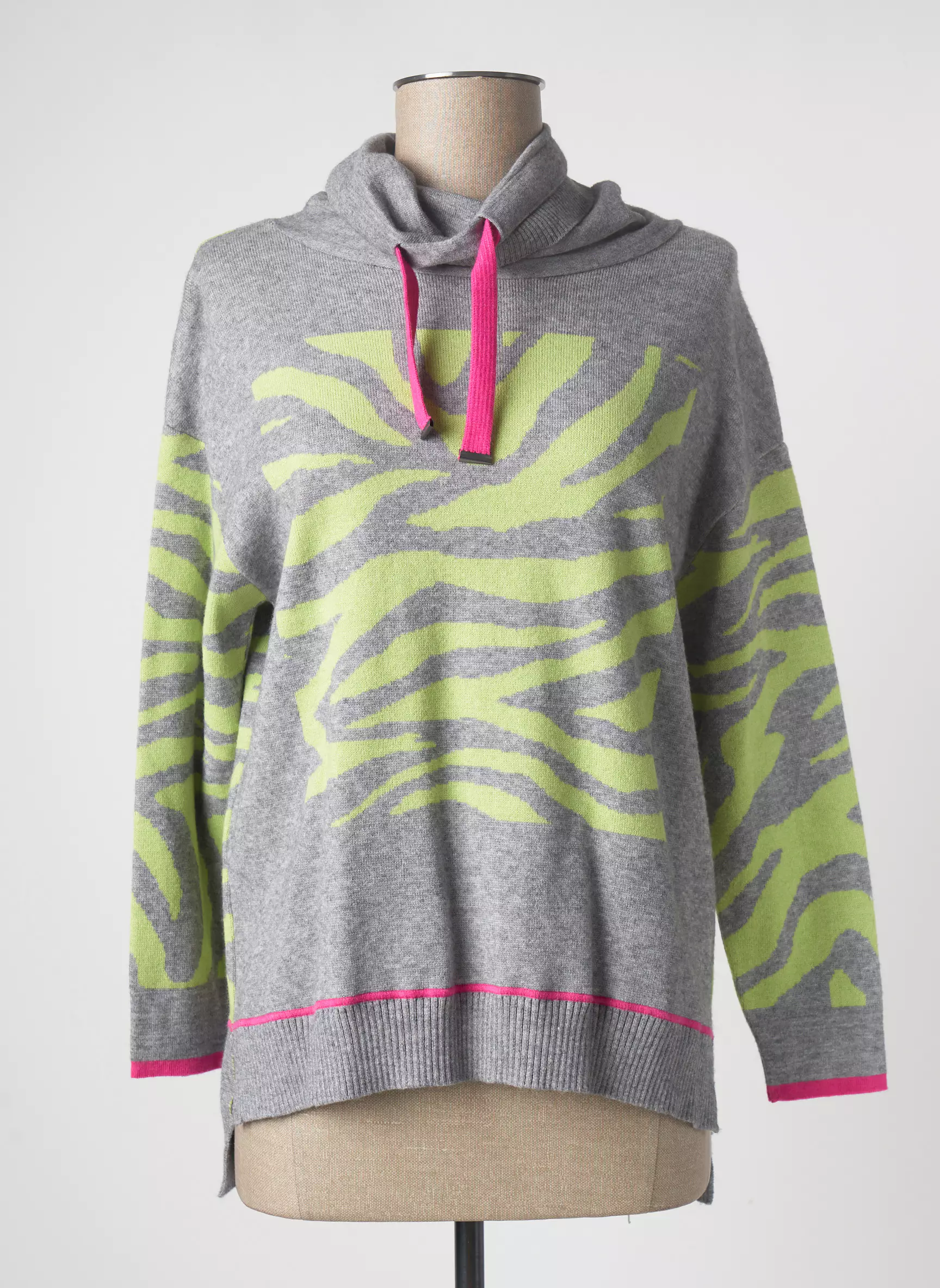 Pame Carrioni Pulls Femme couleur gris