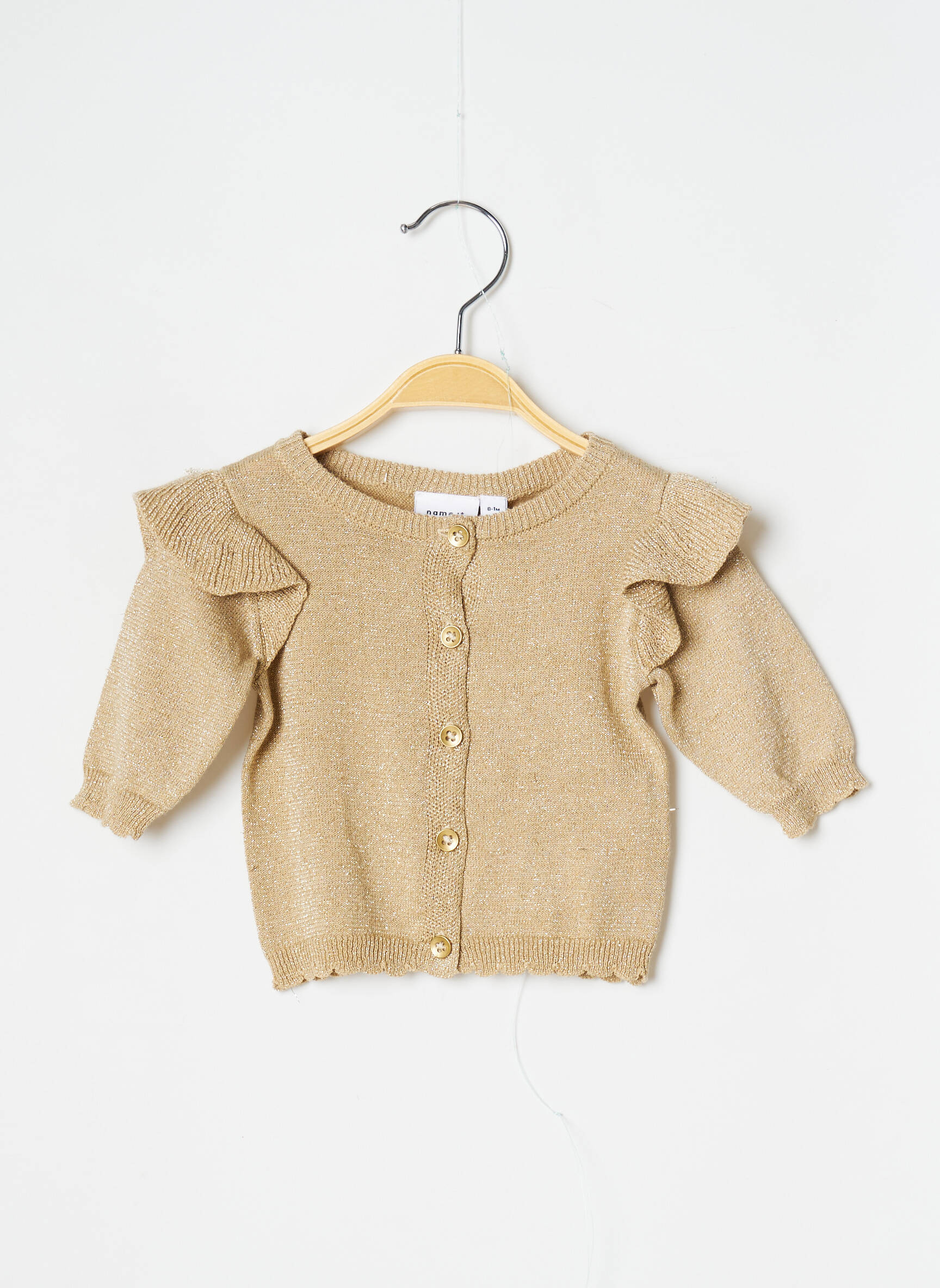Name It Cardigans Fille couleur beige