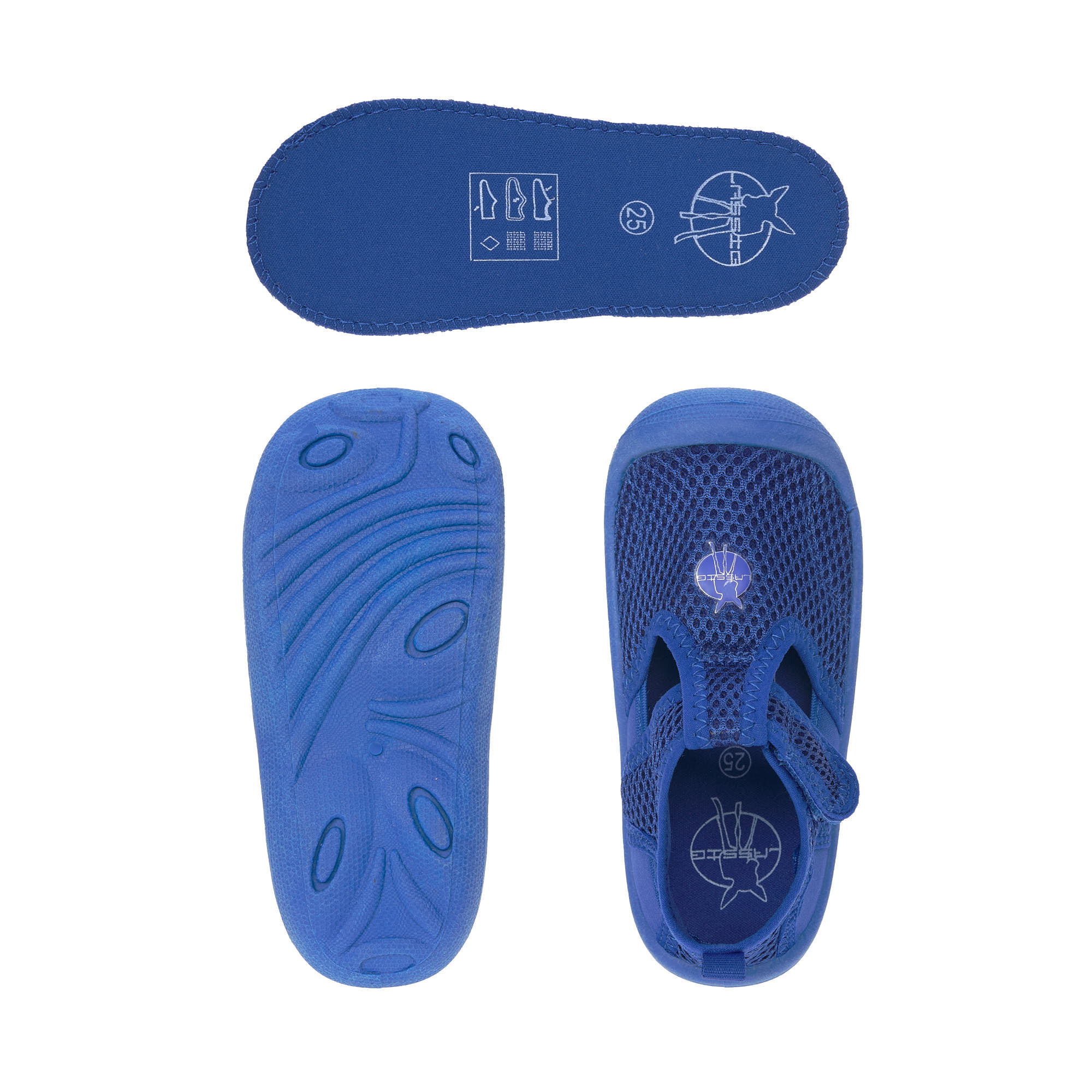 Badeschuhe Kinder, Blau