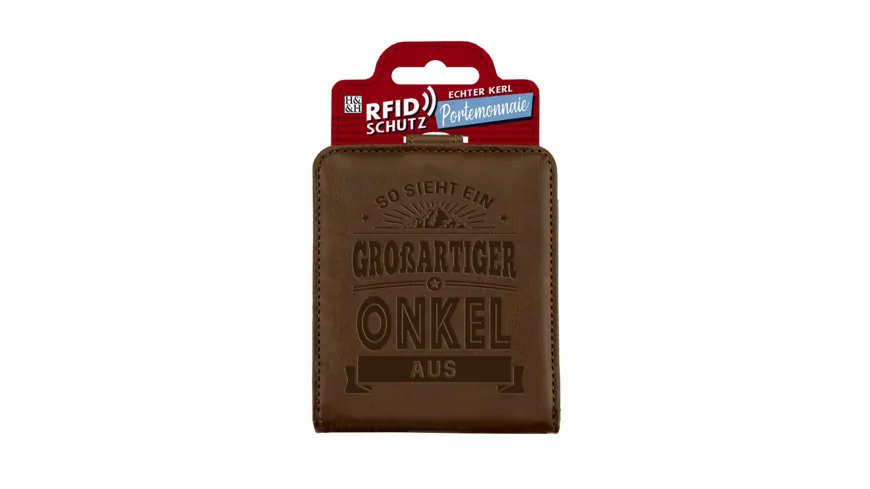 H&H Echte Kerle Portemonnaie Onkel