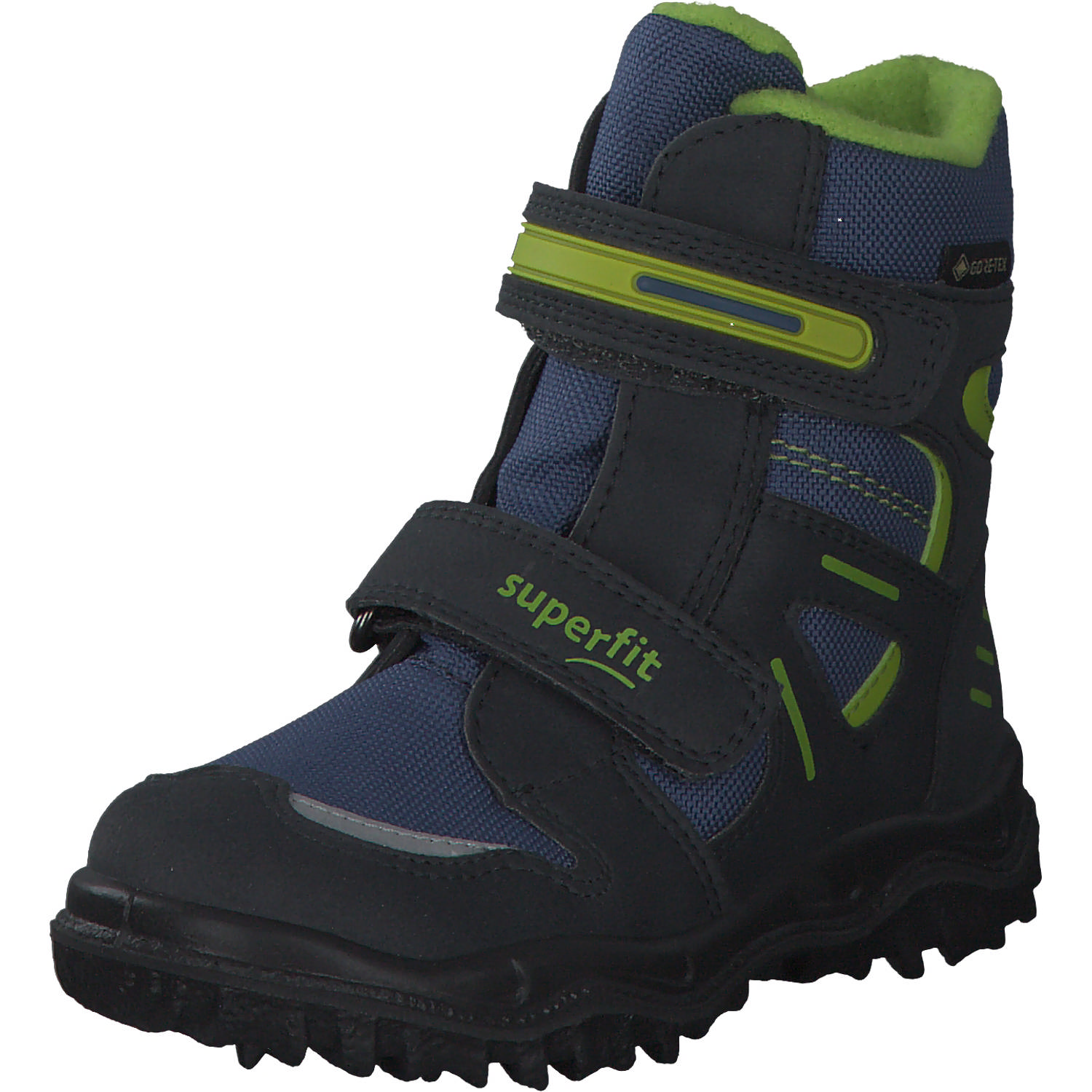 Superfit HUSKY 09080, Winterstiefel, Kinder, GRAU/BLAU