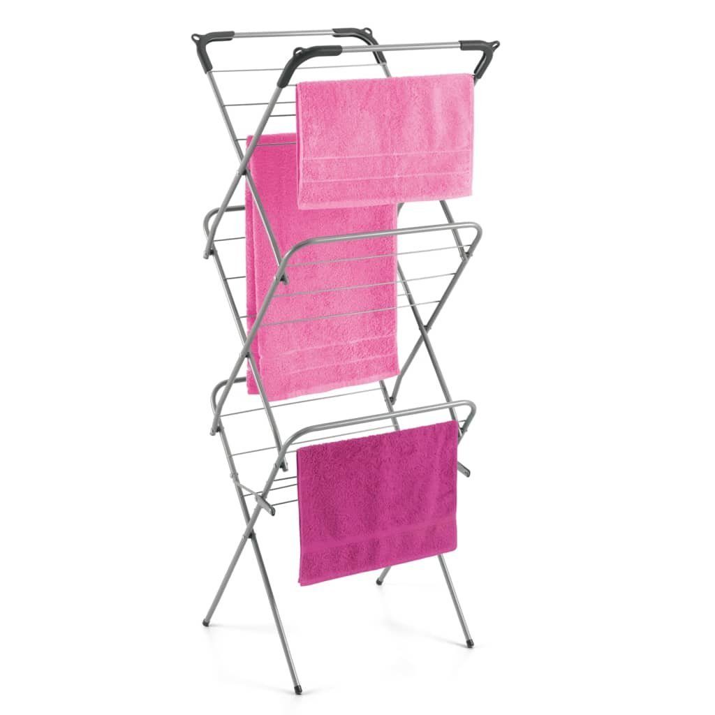 Metaltex Wäscheständer Turm-Wäschetrockner mit 3 Etagen Tec Concerto Slim 9,5 m
