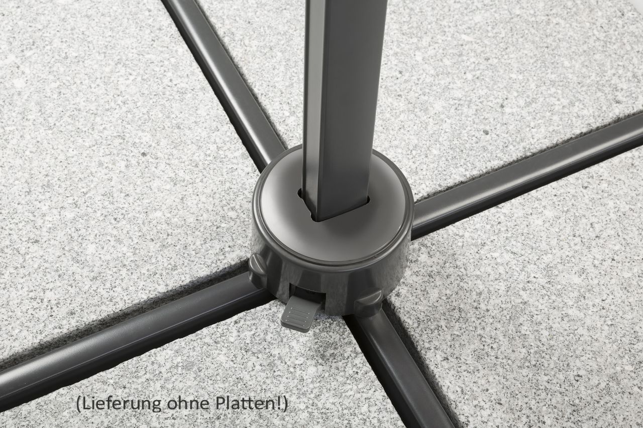Schneider Schirme Schneider Ampelschirm RHODOS JUNIOR ca. 270 x 270 cm, apfelgrün
