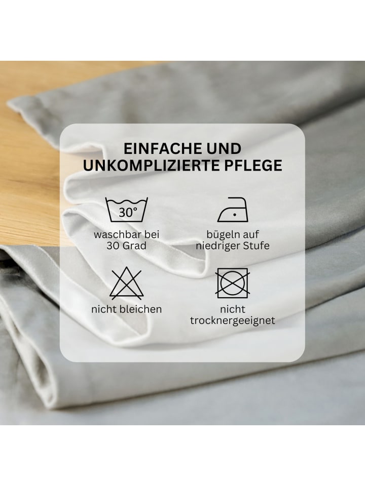 Tom Tailor TT Ösenvorhang VelvetSignature 140 x 250 cm in Grau günstig kaufen 140 x 250 cm