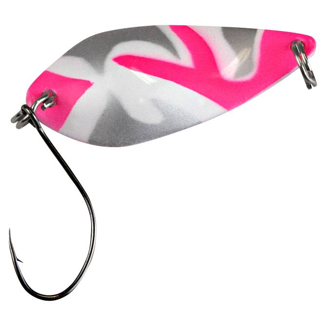 FTM Trout Spoon Rock (4,2 g, Camouflage Weiß UV)