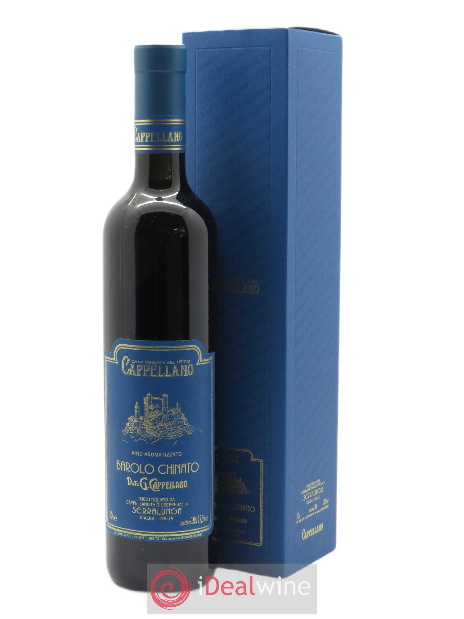 Barolo DOCG Chinato Vino Aromatizzato Cappellano   - Lot de 1 Bouteille