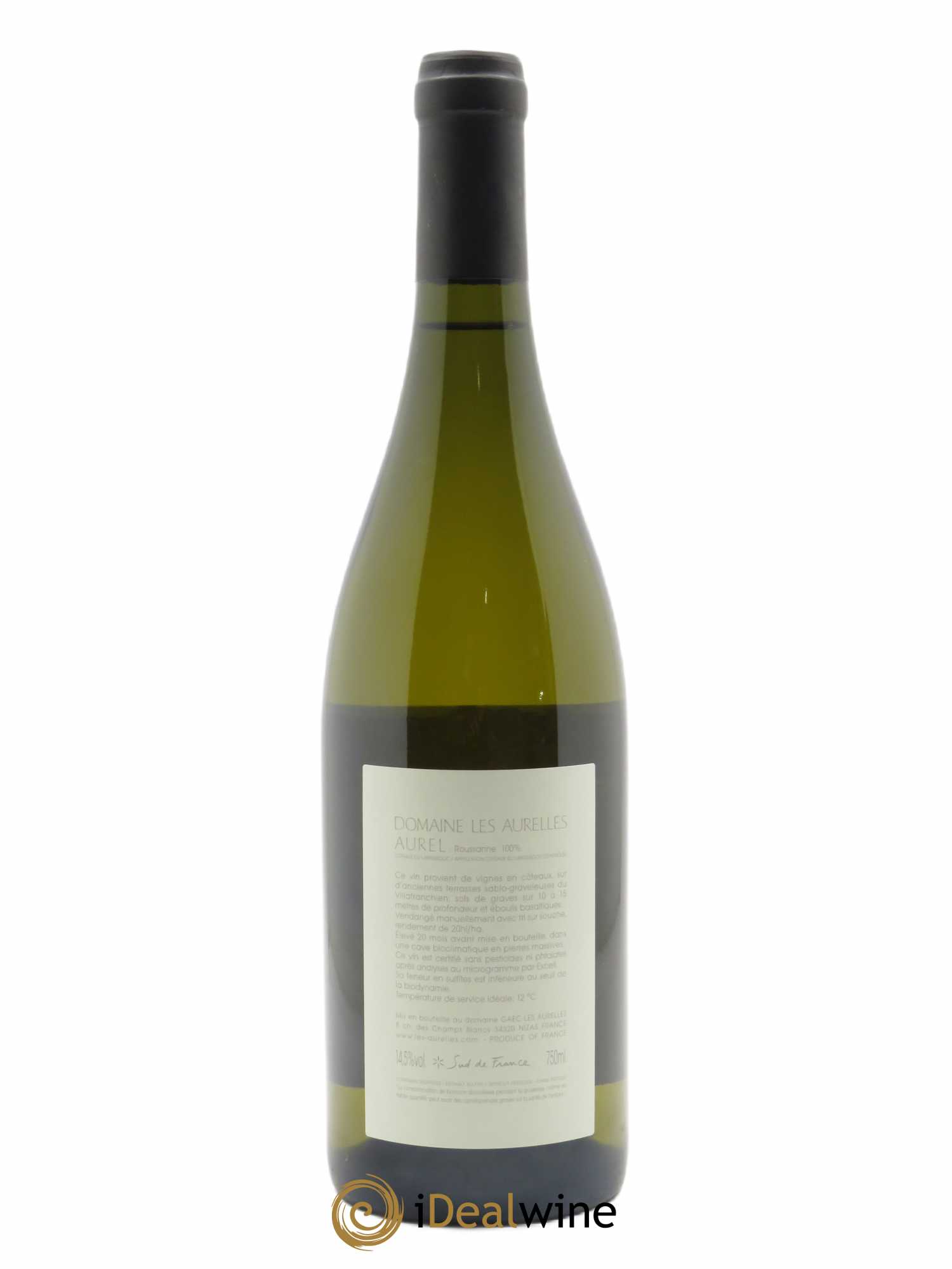 Coteaux du Languedoc Aurel Domaine les Aurelles - Basile et Caroline Saint-Germain  2016 - Lot de 1 Bouteille