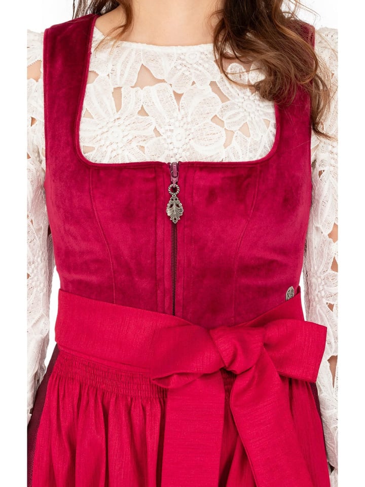 MarJo Midi Dirndl PINZBERG in pink günstig kaufen