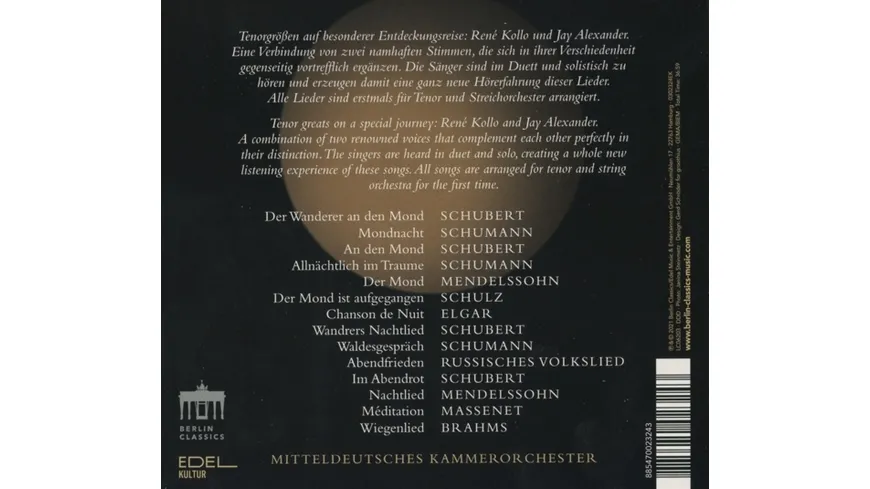 Romantische Abendlieder