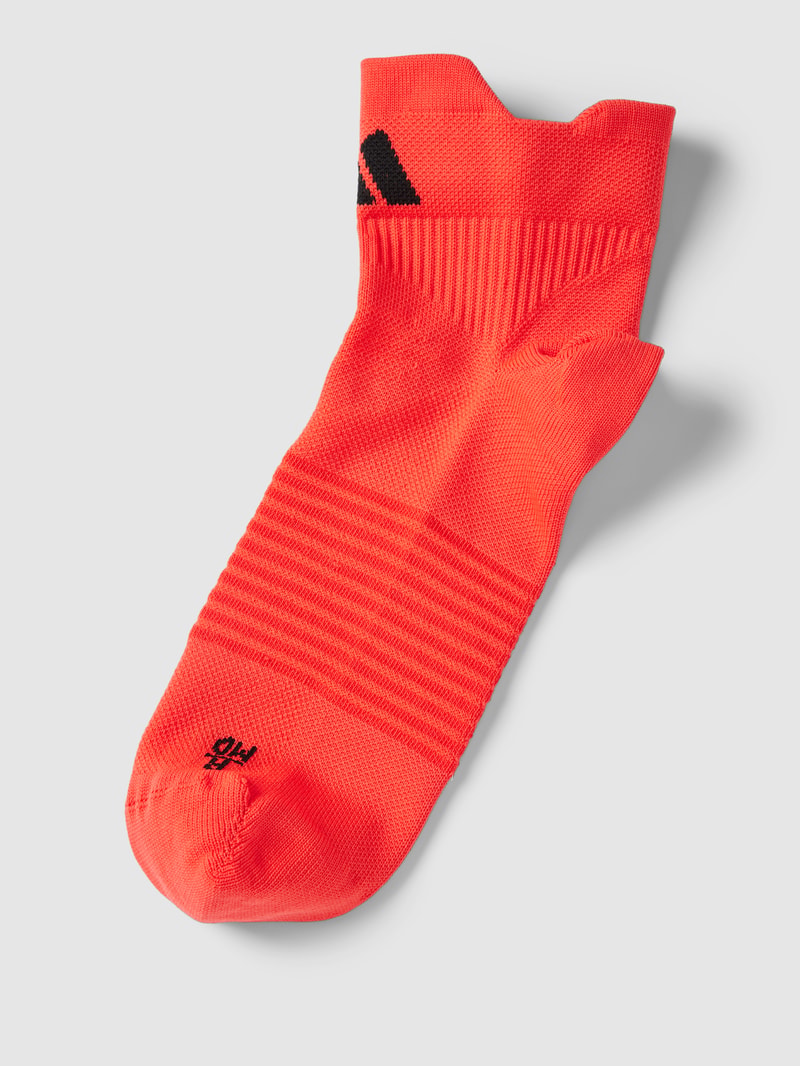Socken mit Label-Stitching in rot