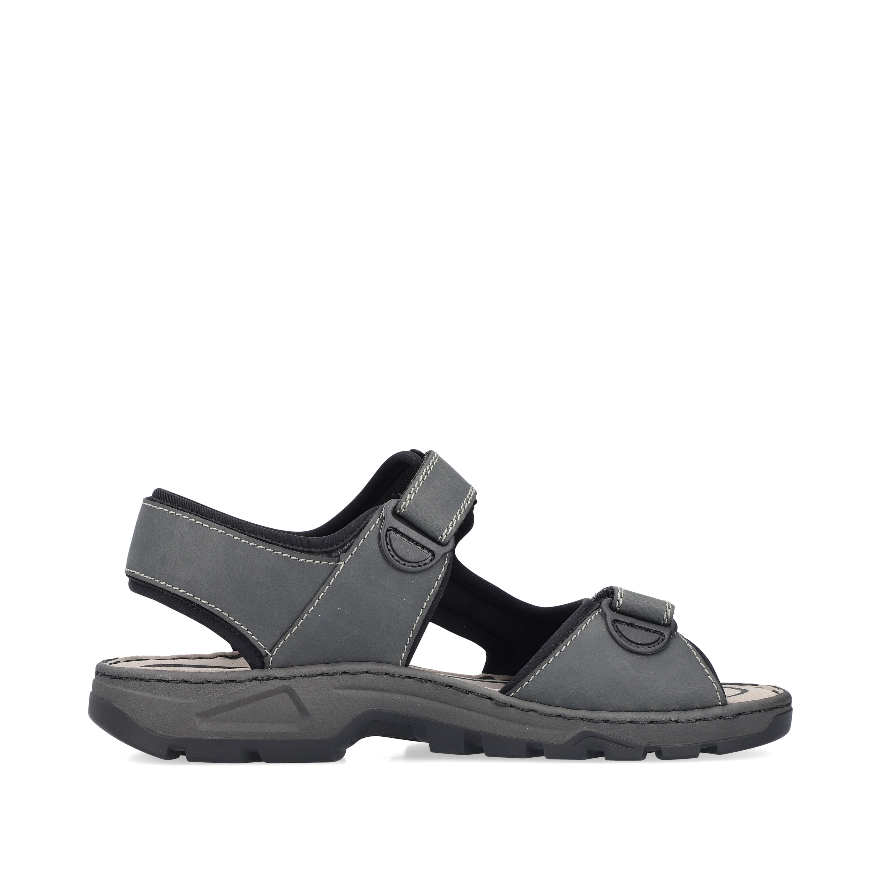 Rieker Herren Trekkingsandalen dunkelgrau