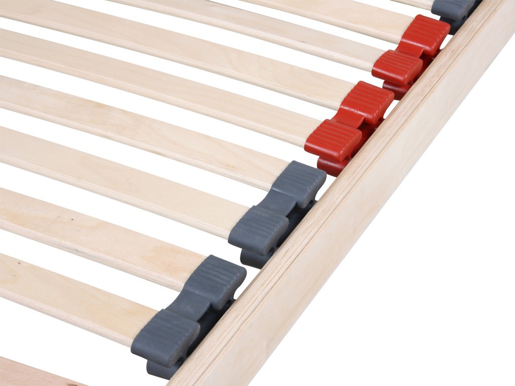 IHG 7 Zonen Lattenrost Lattenrahmen Max 140x200 cm KF Kopf- und Fußteil verstellbar