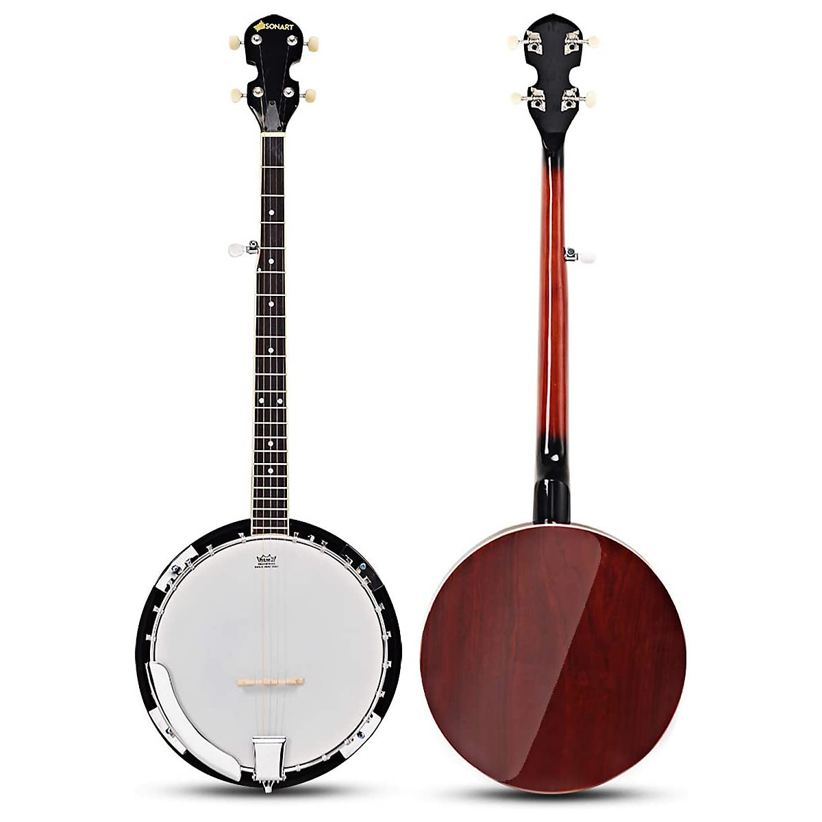 5 Saiten Banjo 39 Zoll mit Stimmgerät
