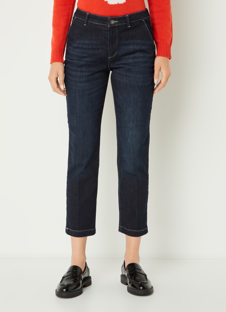 Jeans Benetton a vita media e vestibilità slim con finitura slavata