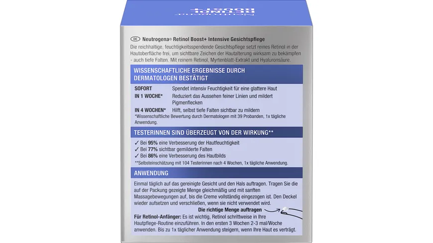 Neutrogena Retinol Boost + Intensive Gesichtspflege 50 ml