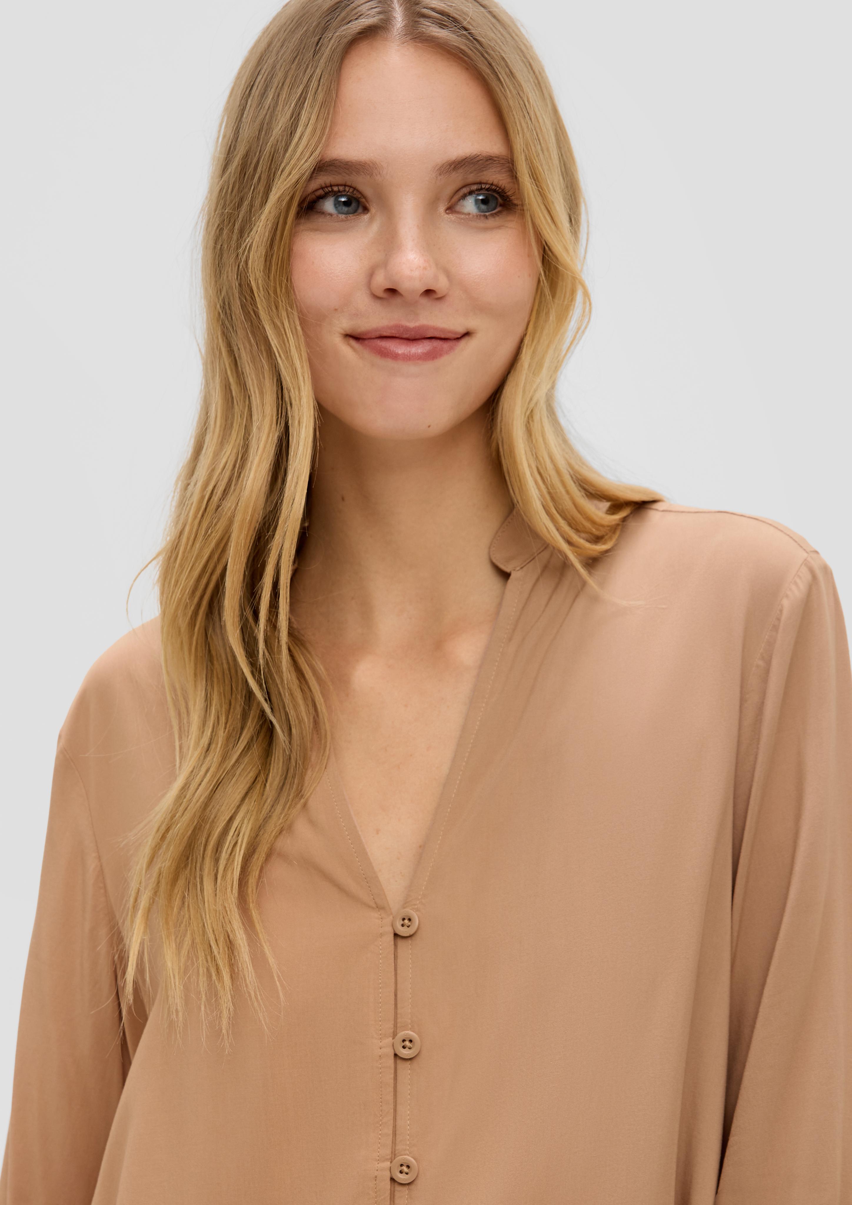Bluse mit Turn-up-Funktion  2140620-8457