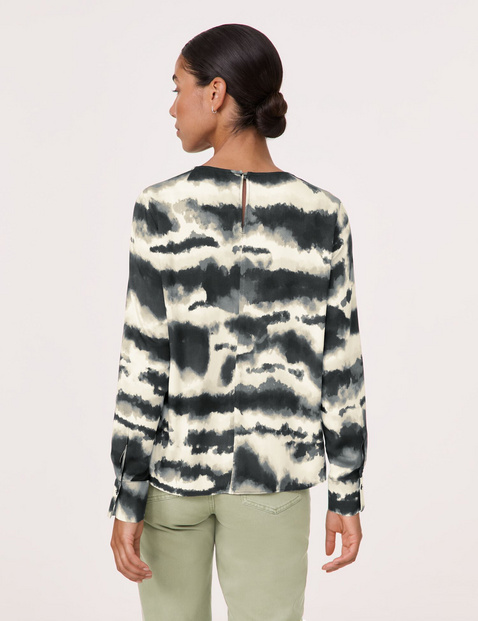 Blusenshirt mit Allover-Print