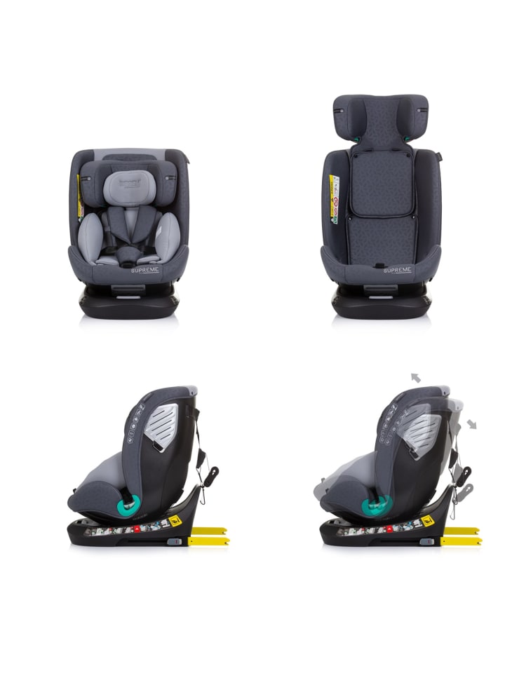 Chipolino i-Size Kindersitz Supreme in grau günstig kaufen onesize