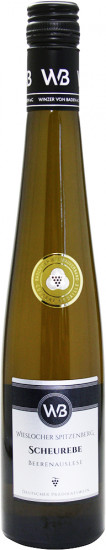 2018 Scheurebe Beerenauslese Wieslocher Spitzenberg edelsüß 0,375 L - Winzer von Baden