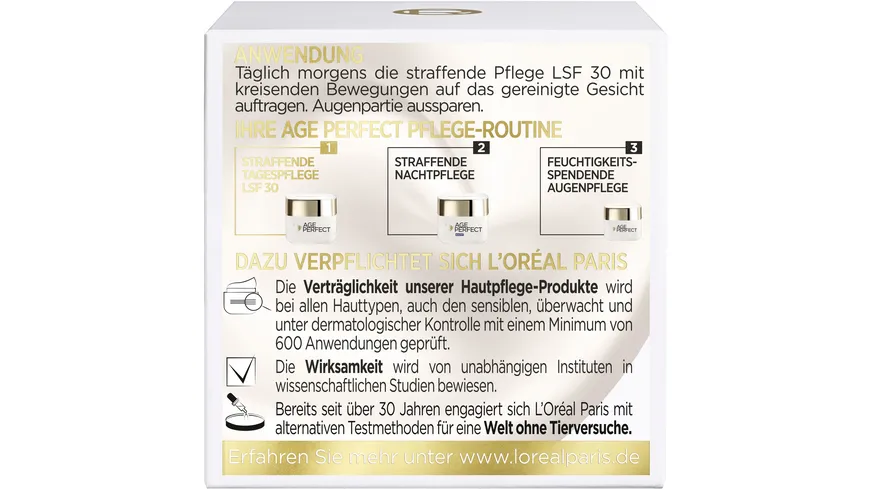 L'Oréal Paris Age Perfect Pro-Kollagen Experte Tagespflege LSF 30 50 ml