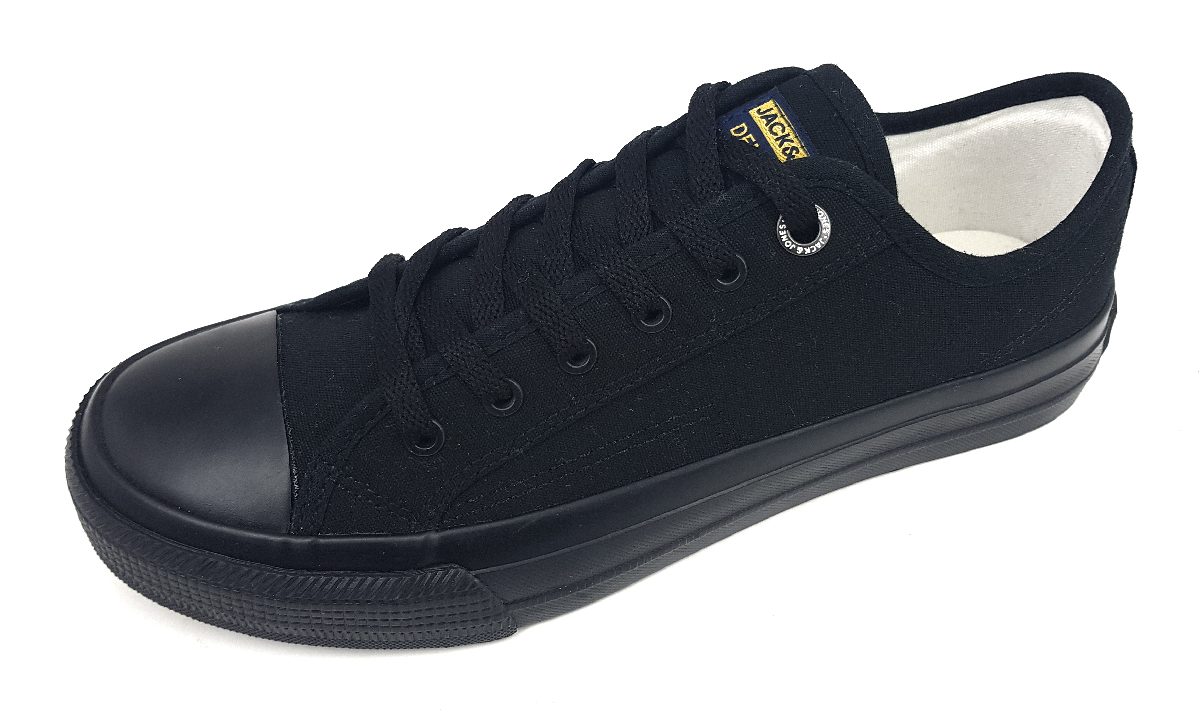 Jack & Jones JFWCORP Canvas LO 12203651 Schwarz anthracite/mono