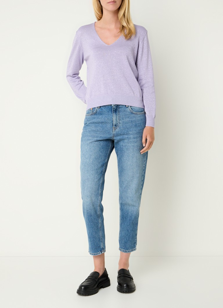 Benetton Fine knit top with lurex