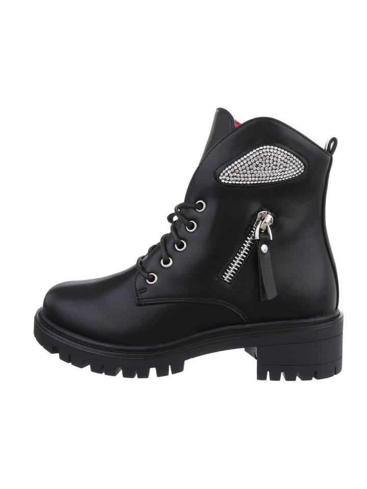 Ital-Design Stiefelette in Schwarz günstig kaufen